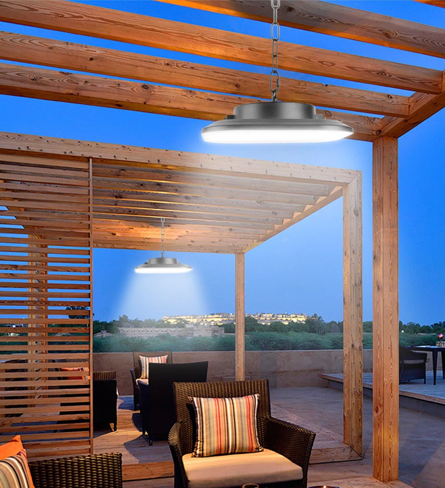 Solar High Bay LED Lights for Sustainable Energy Savings