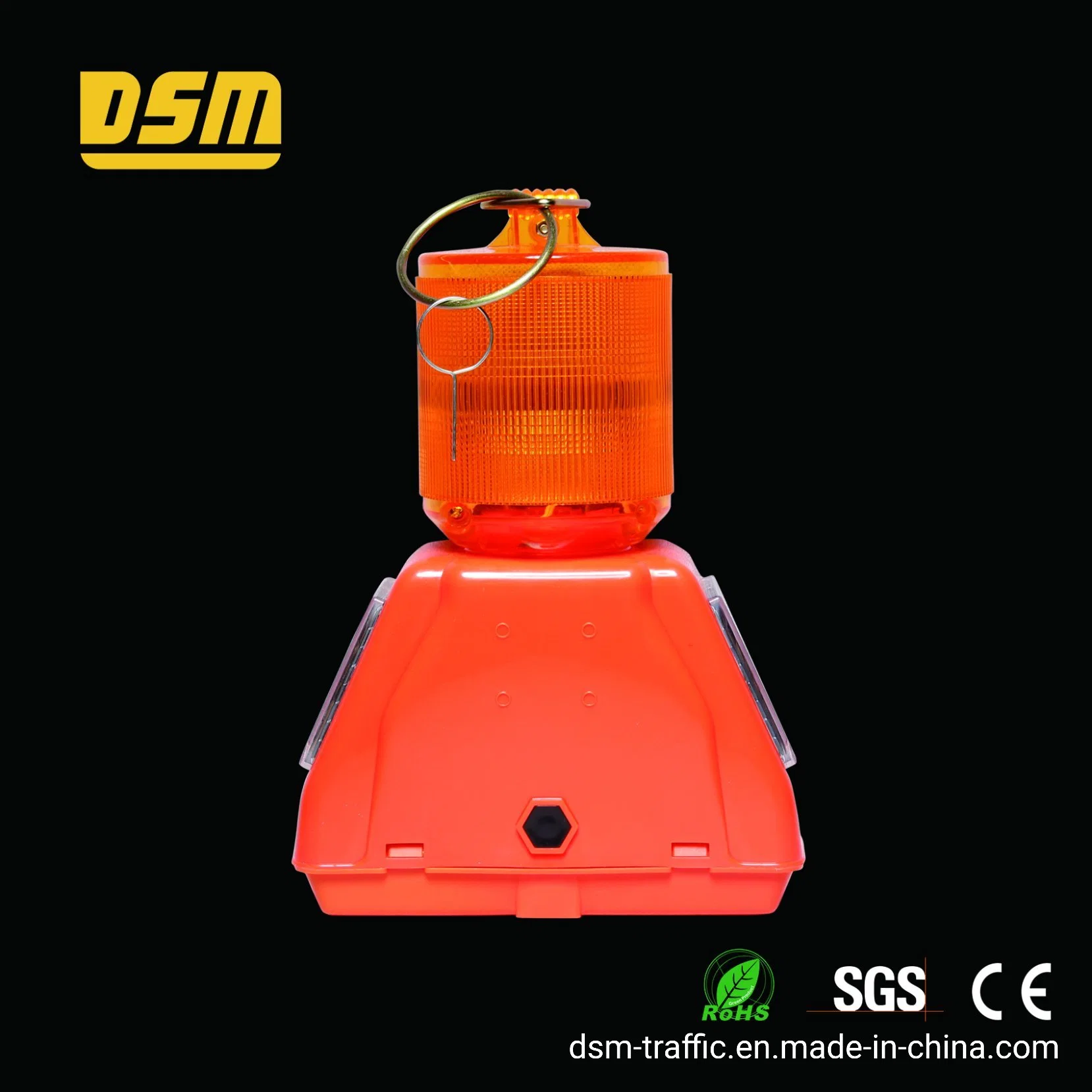 Solar Warning Light for Traffic (DSM-14T)