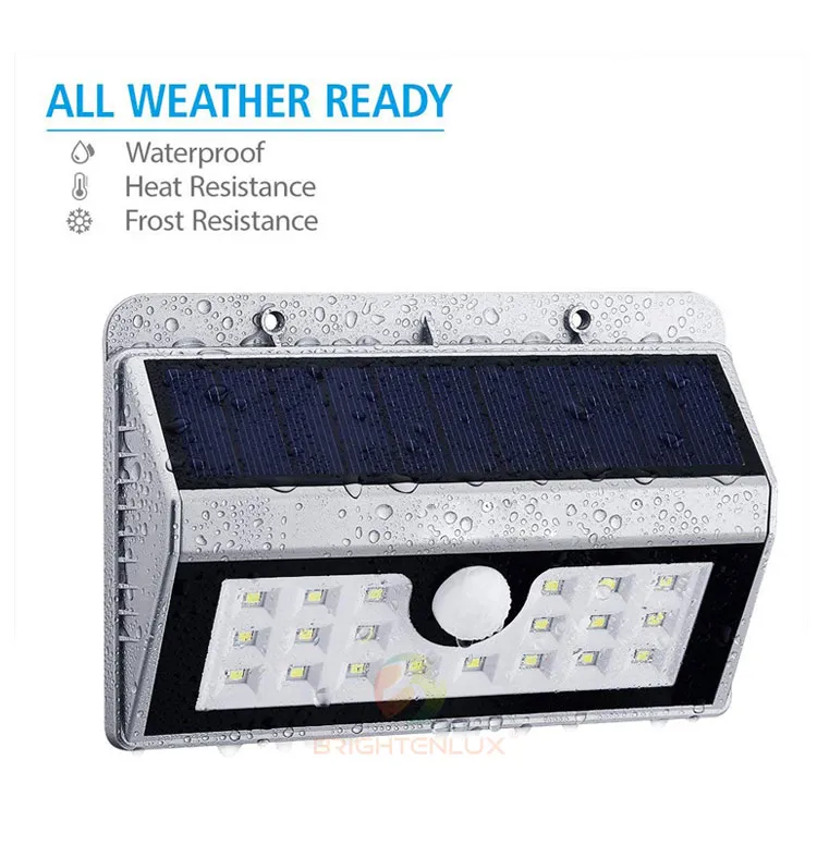 Solar Sensor Wall Light 2