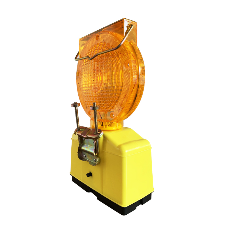 Intelligent Construction LED Solar Barricade Traffic Safety Warning Light