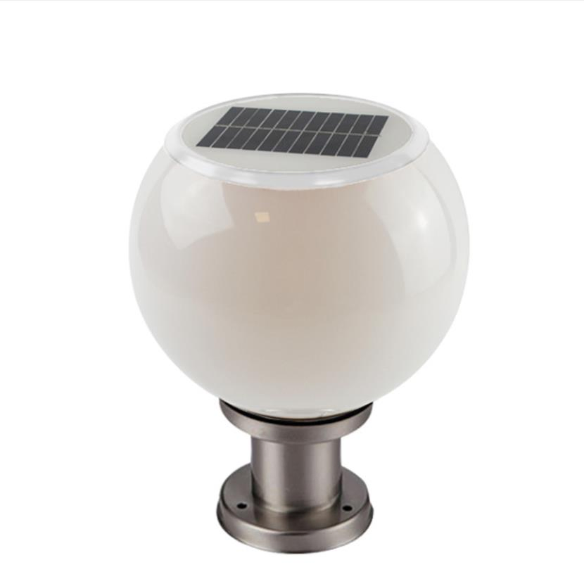 Outdoor Solar Waterproof Decorative Fence Yard Lawn Wall Pillar Lights Gate Light