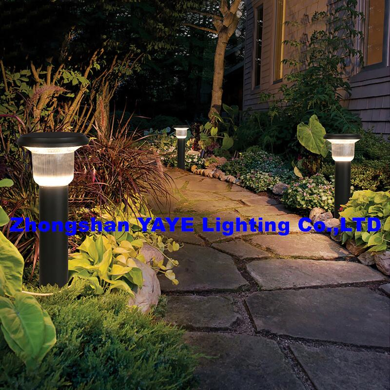 Yaye CE Manufacturer Factory Supplier Price IP65 Waterproof Outdoor Bollard Lawn Lighting 50W Aluminum LED Solar Garden Light 3 Years Warranty/1000PCS Stock