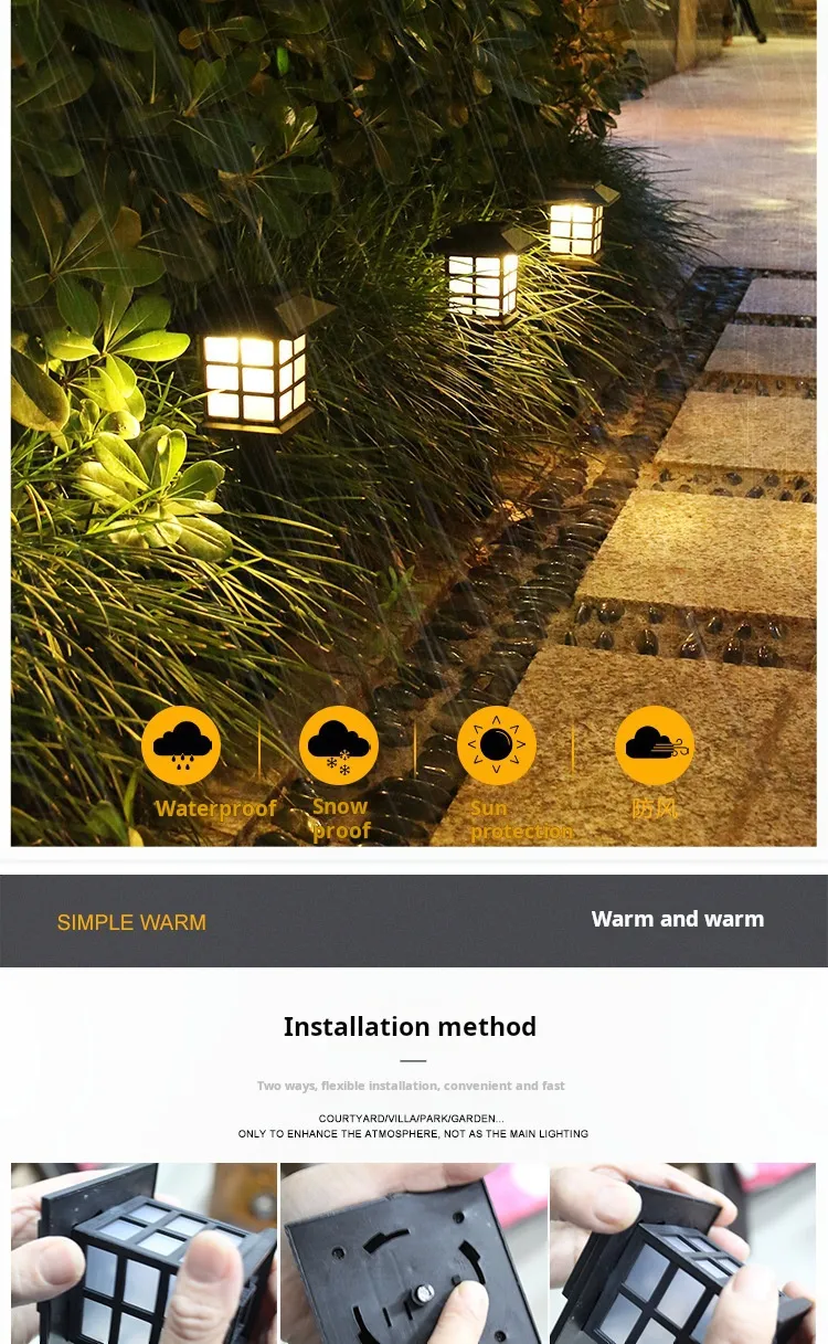 Solar Garden Light Detail 8