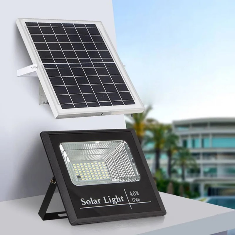 Stadium Ground Warehouse IP67 120W Resistant Commercial Spotlight Solar Flood Light