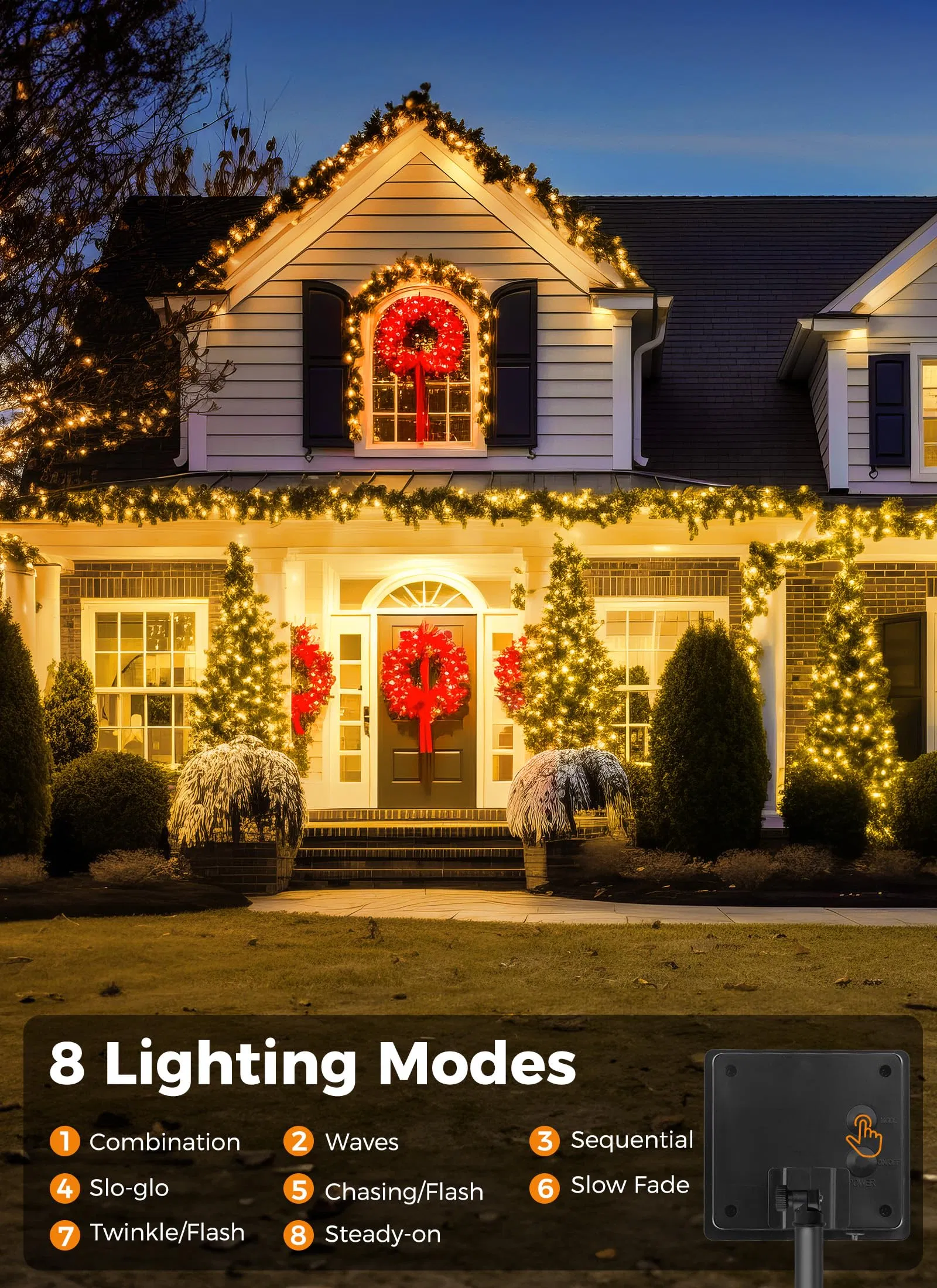 Auto On/Off Solar Lights