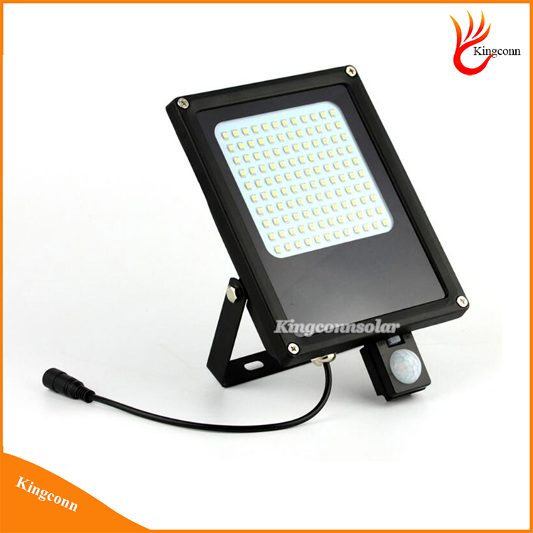 Outdoor PIR Solar LED Security Powered Motion Sensor Garden Flood Wall Light