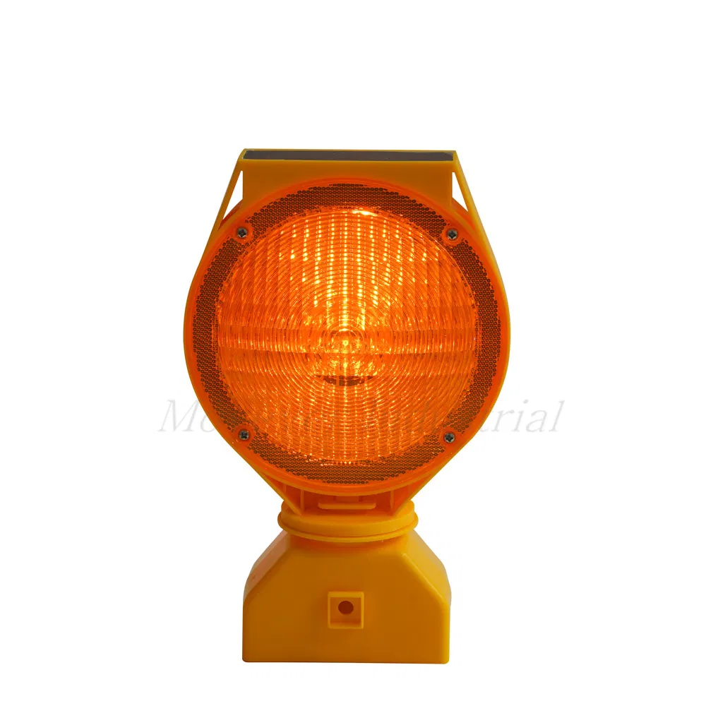 Portable Solar Flashing Light Warning Lamp Traffic Crossing Traffic Barrier Barricade Light