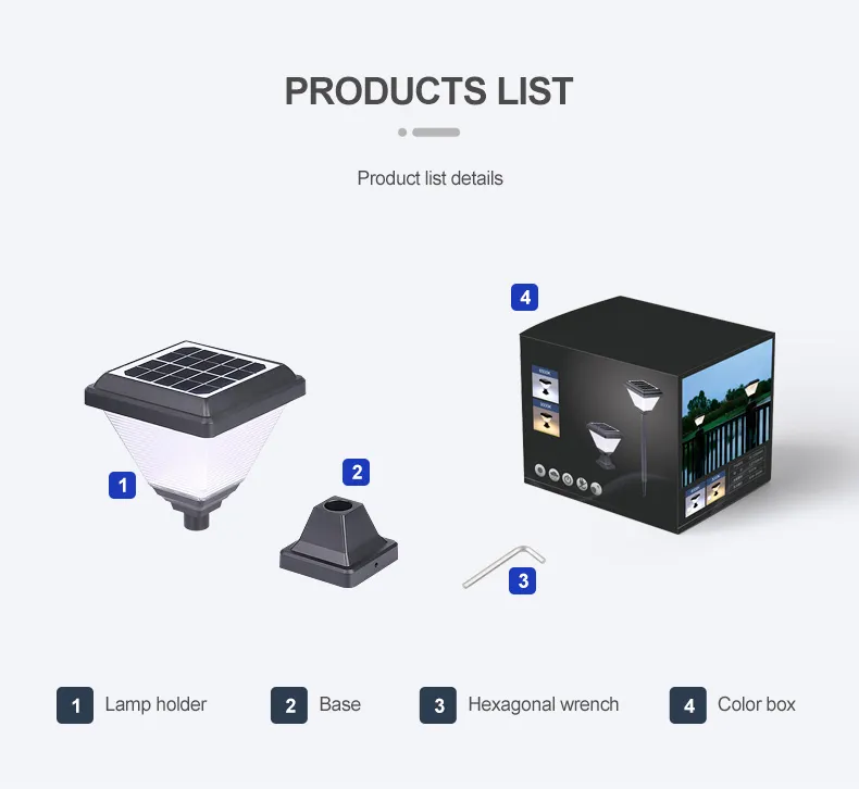 Solar Pillar Light 4