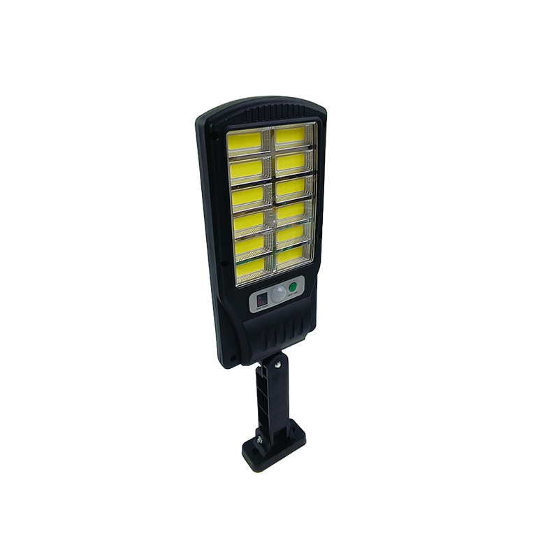 Solar Powered LED Wall Street Light with Motion Sensor &amp; Remote Control Waterproof Outdoor Security Lighting