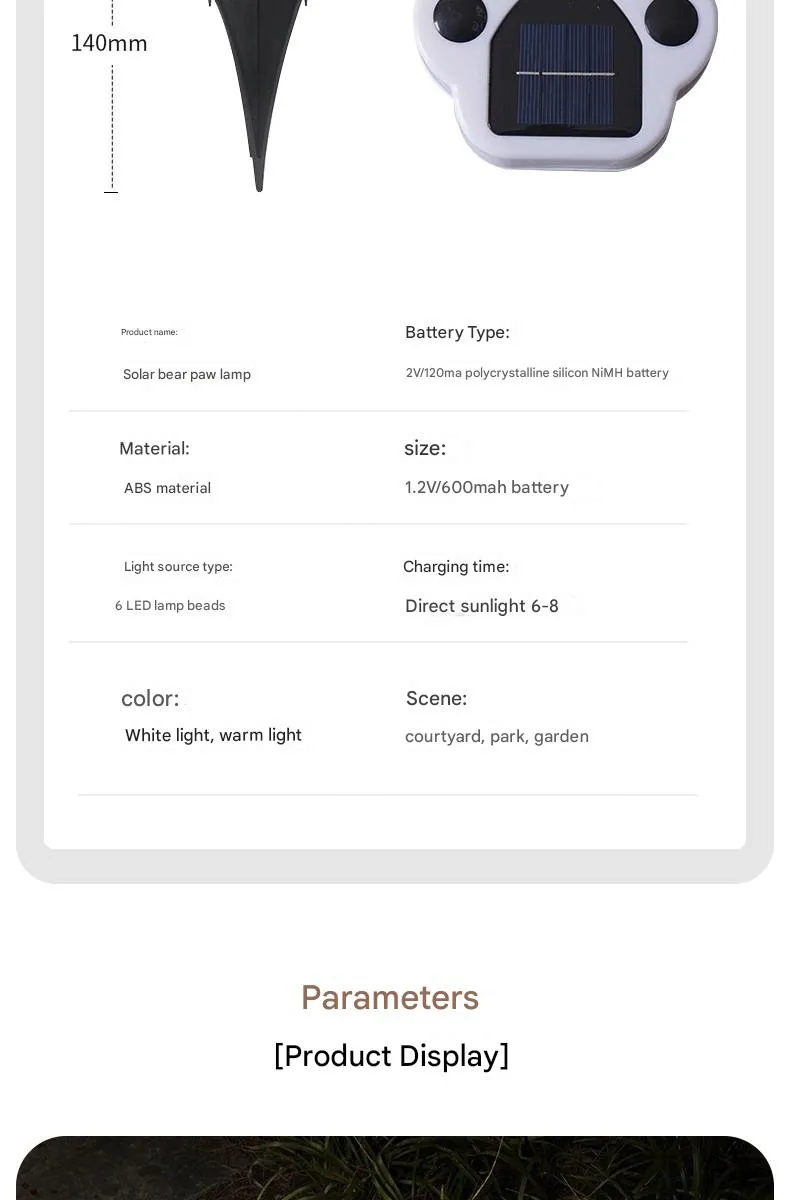 LED Solar Ground Lights 8