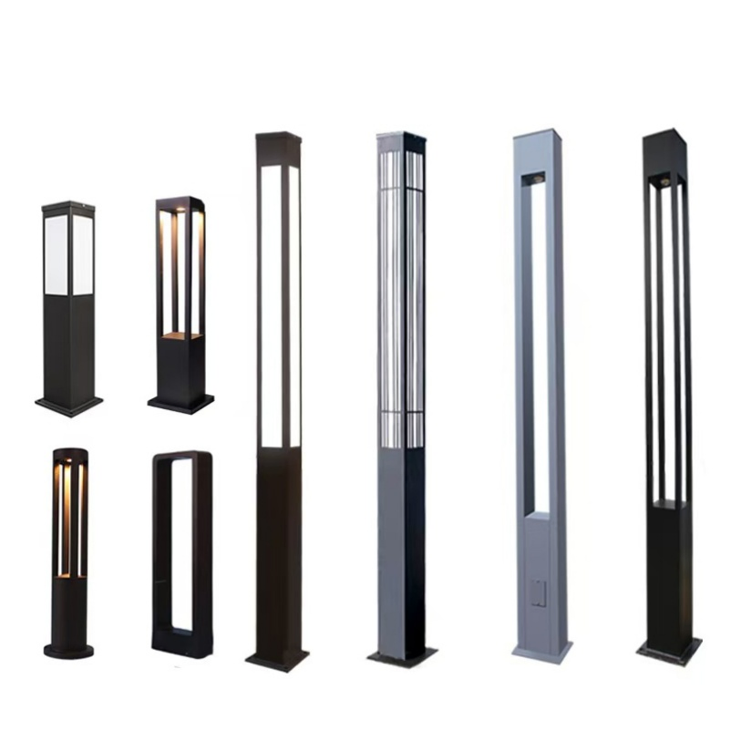 Anti-Aging Solar LED Garden Landscape Bollard Light