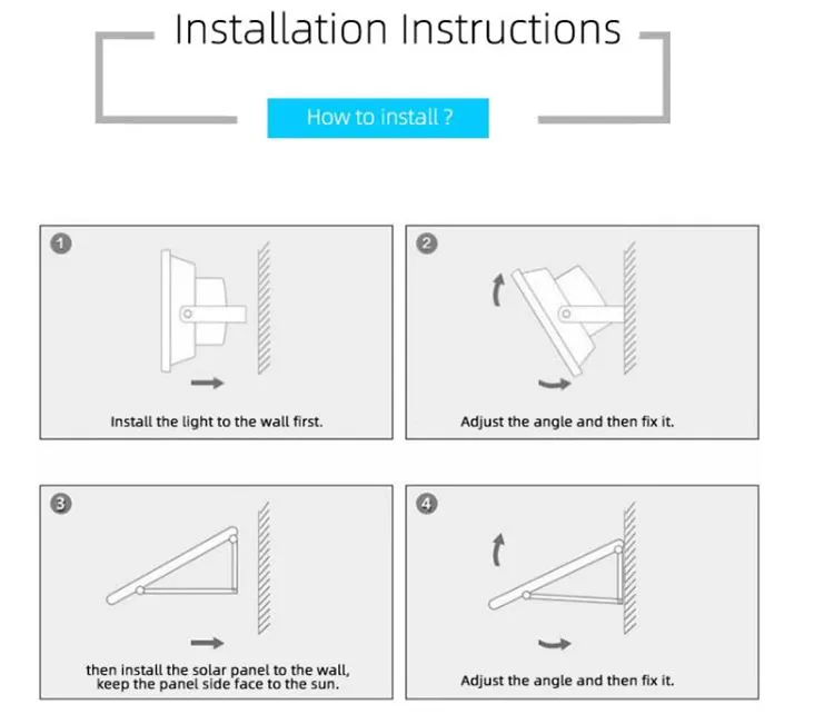 Solar Flood Light Detail 7