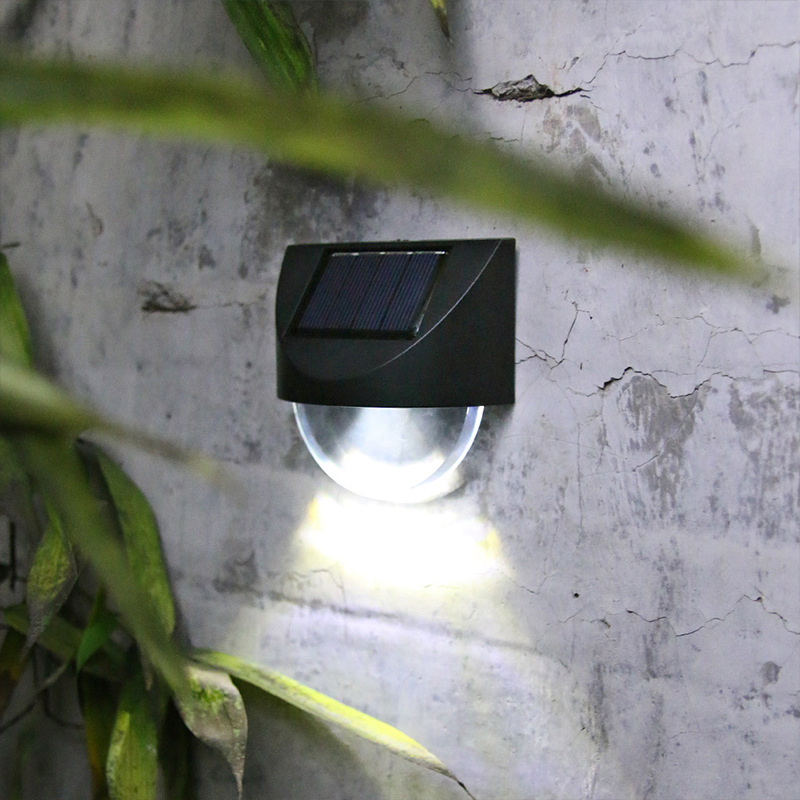 LED Outdoor Solar Wall Light Waterproof Home Courtyard Staircase Garden Corridor Step Lamp
