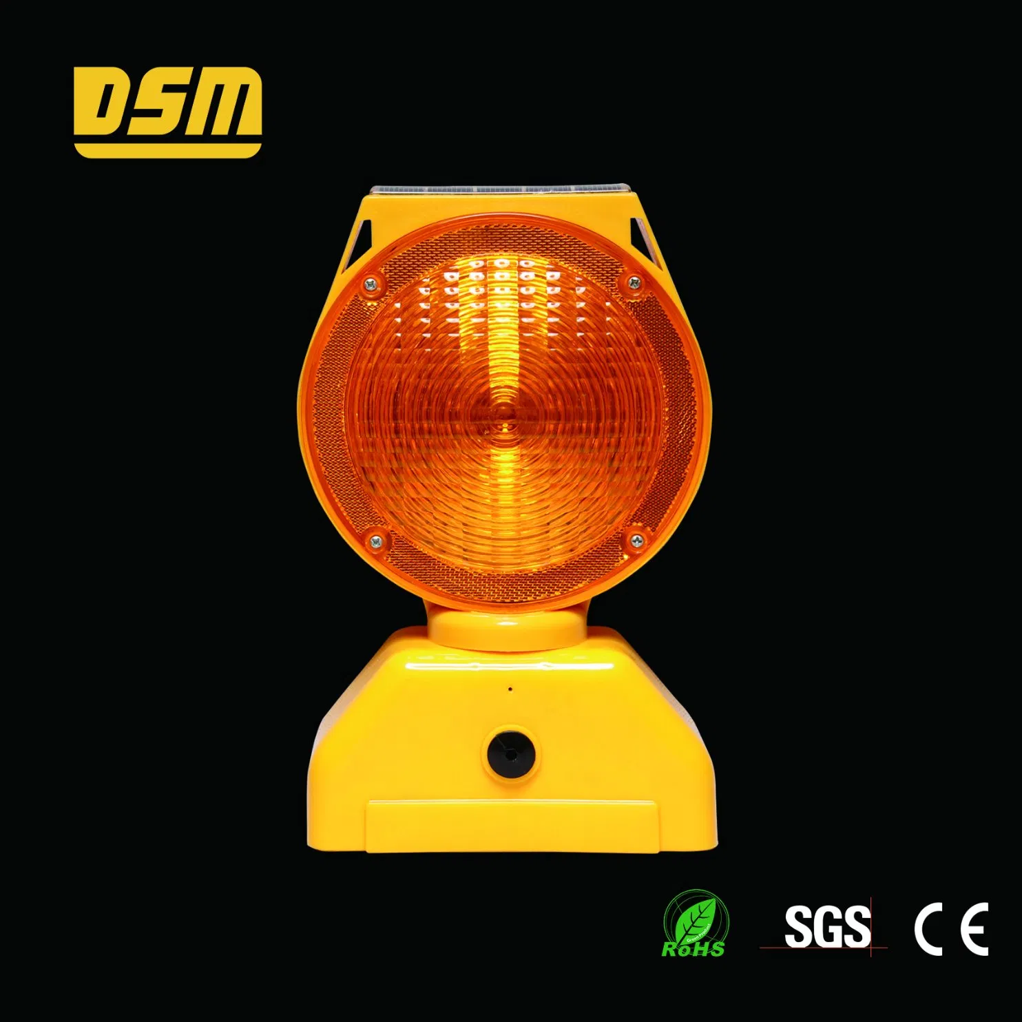Solar Warning Light Traffic Safety Barricade Light (DSM-12S)