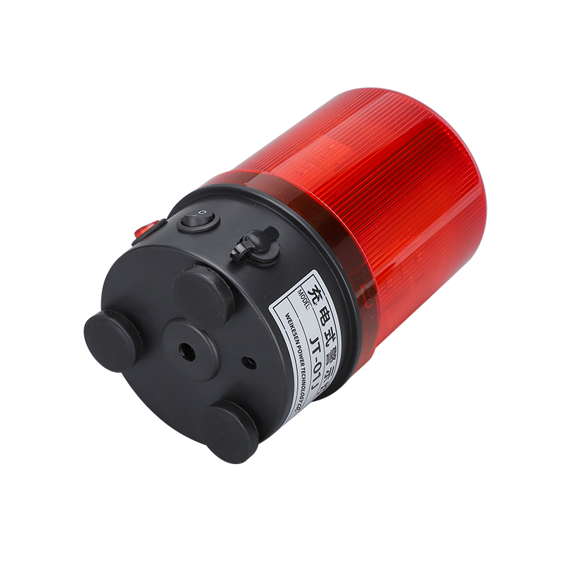 Rechargeable Rotating Traffic Warning Light Solar LED Warning Light Jt-01j