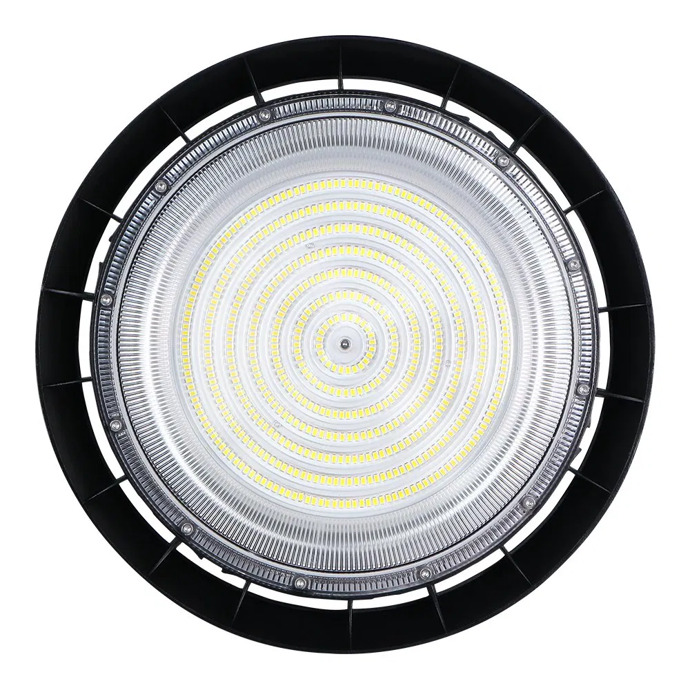 Solar Powered UFO LED High Bay Light with Emergency Backup