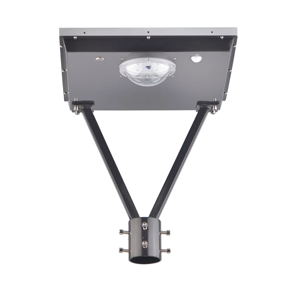 Bbier Smart Outdoor Street Lamp 50W LED Square Solar Post Top Light with CE RoHS Listed