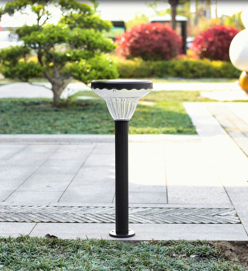 LED Solar Garden Lamp IP65 Waterproof Floor Lamp Lawn Ground Courtyard Decor Light Outdoor Lighting