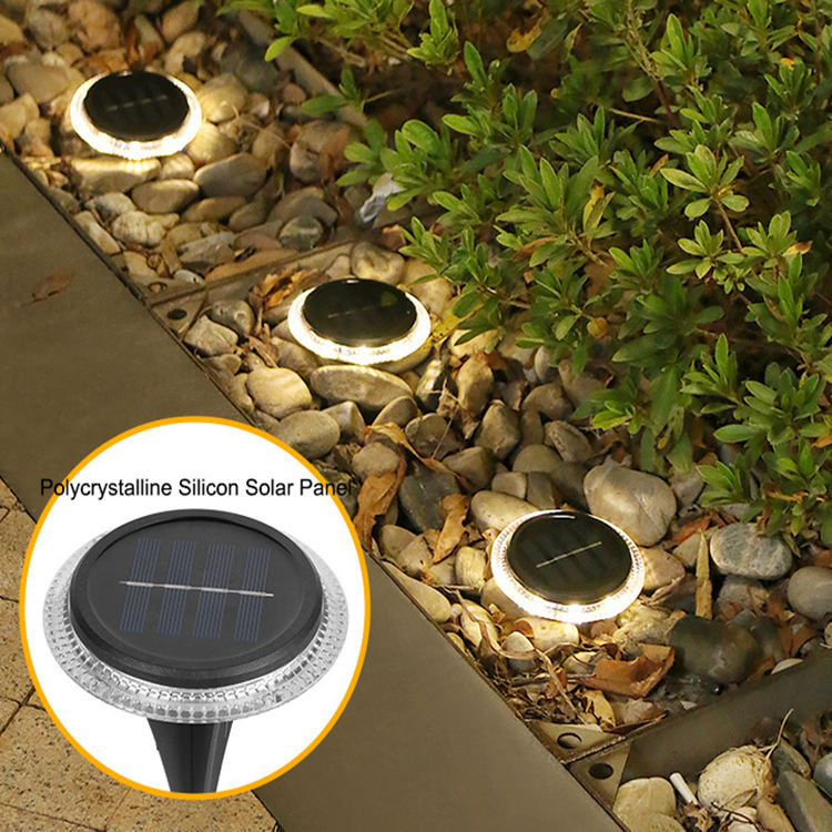 Solar LED Ground Light Outdoor Garden Decoration Lawn Stair Step Light