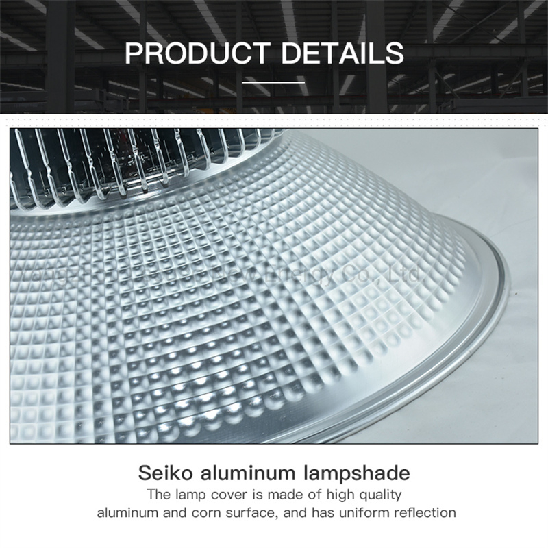 Glass Crane Ousen Liner Solar Flat High Bay Light