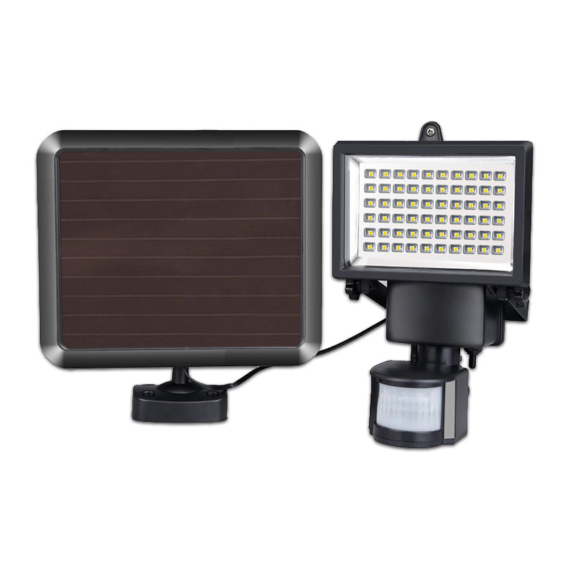Outdoor Solar LED Security Flood Lights with Night Sensor for Garden Patio Path Deck Landscape