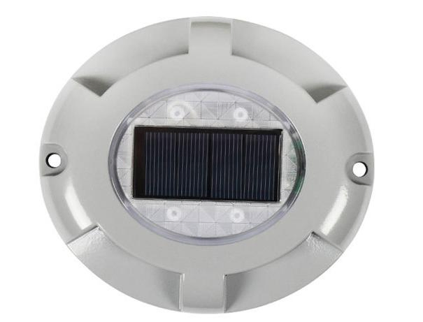 2 Color Modes Outdoor Solar Powered Wireless Waterproof Dock Lights Warming Step LED Deck Solar Driveway Lights