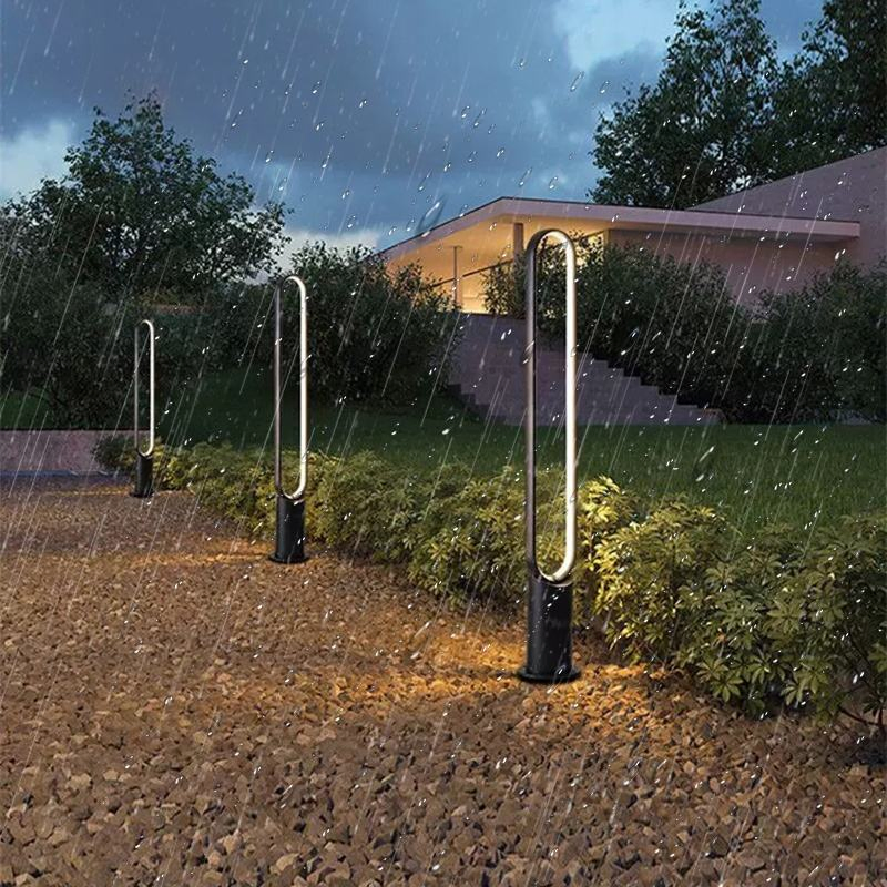 Wholesales LED Garden Path Ways Lights Tree Lighting Outdoor Decoration Waterproof Solar Garden Spike Lawn Light Landscape Lamp