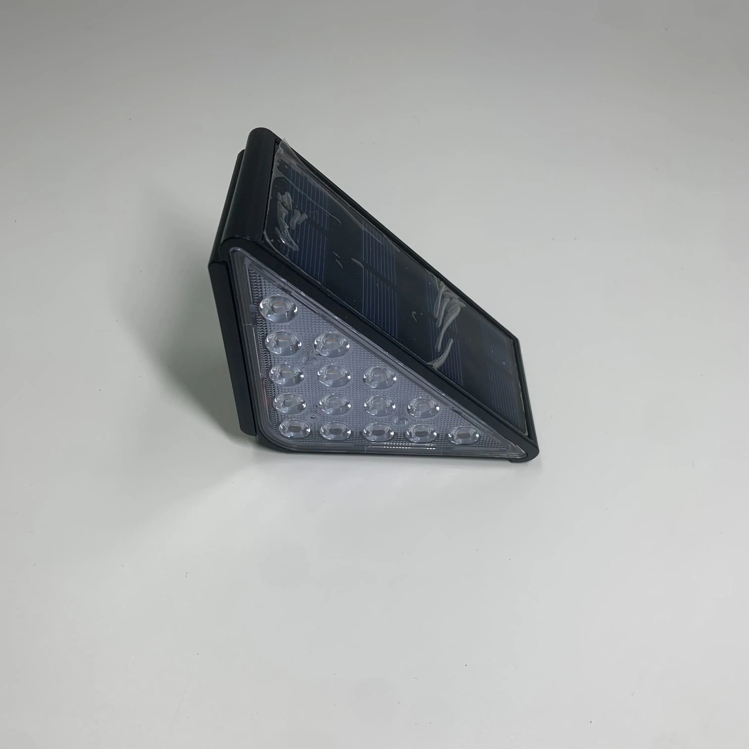 Wall Mounted Triangle Shape Solar Deck Lights Outdoor Step Lights