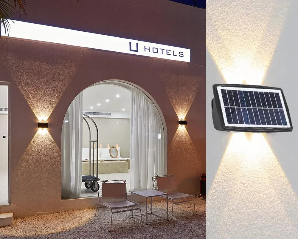 Solar Wall Light Description