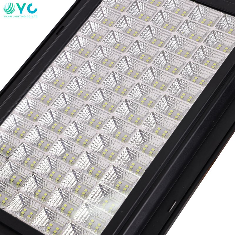 Factory Outdoor Step Induction Waterproof IP66 All in One Integrated Reflector Lamp Intelligent LED Solar Powered Street Light