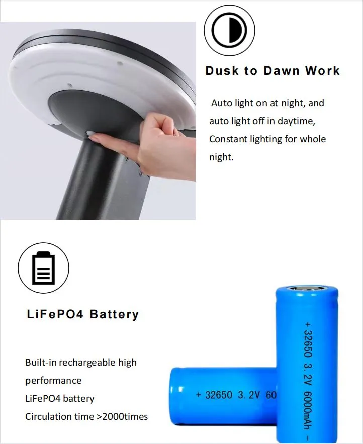 Solar Lawn Light View 5