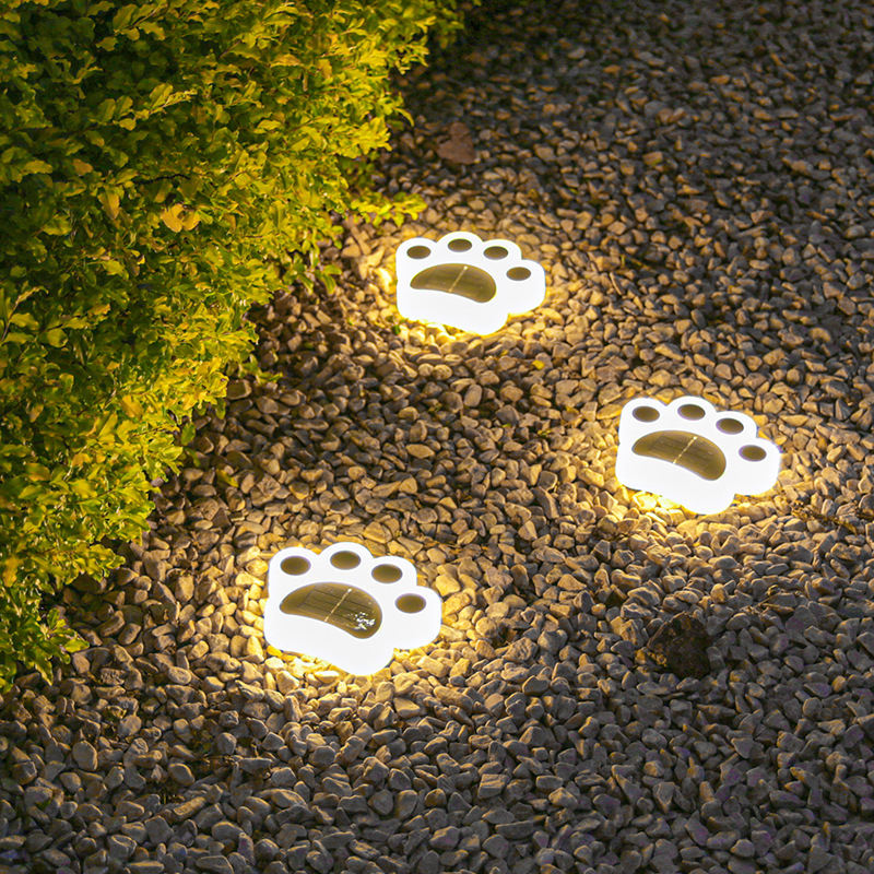 Animation-Designed LED Solar Ground Lights Suitable for Park Steps Trails