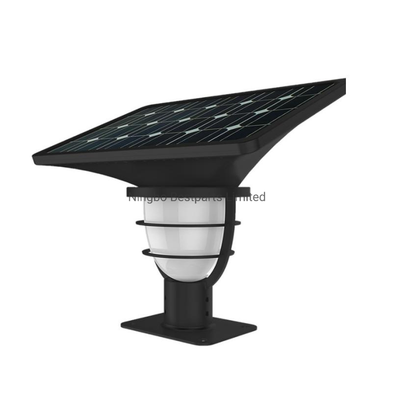 Waterproof Garden Handrail Decoration Outdoor Gate Post Solar Pillar Light