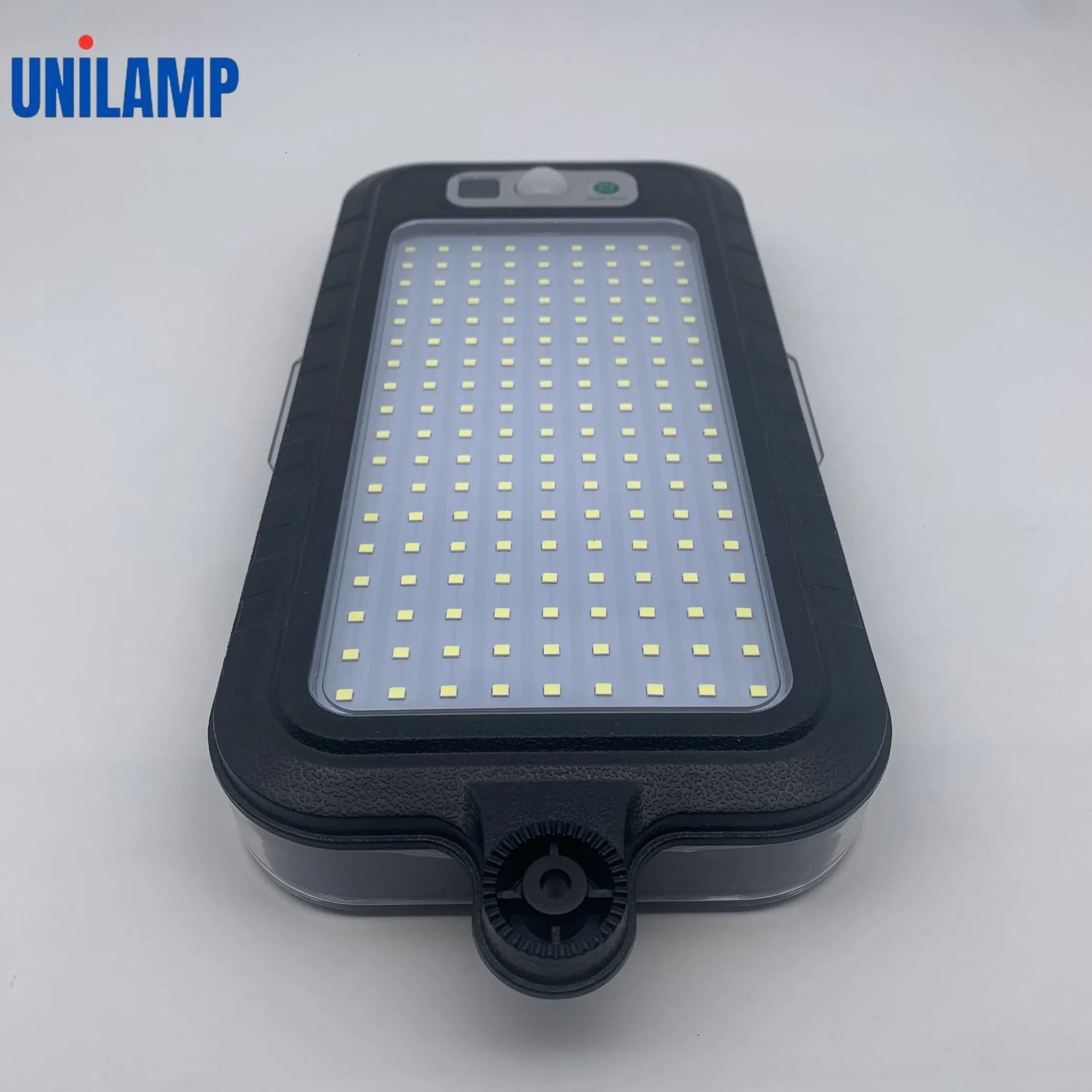Solar-Powered LED Wall Light with Motion Sensor for Outdoor Security