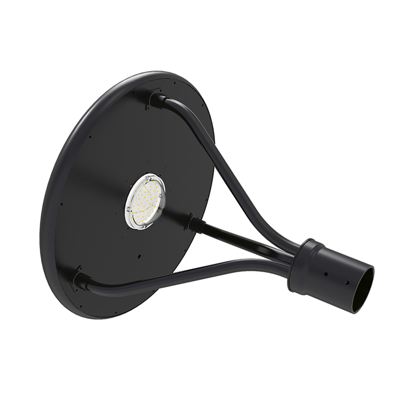 40W LED Round Post Top Solar Lights