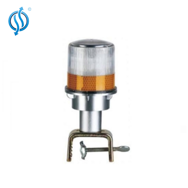 Traffic Safety Strobe Solar Flashing LED Road Warning Light