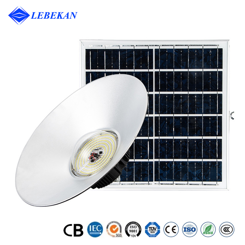 30W 50W 80W 100W Indoor Pendant Warehouse Workshope LED High Bay Solar Shed Light