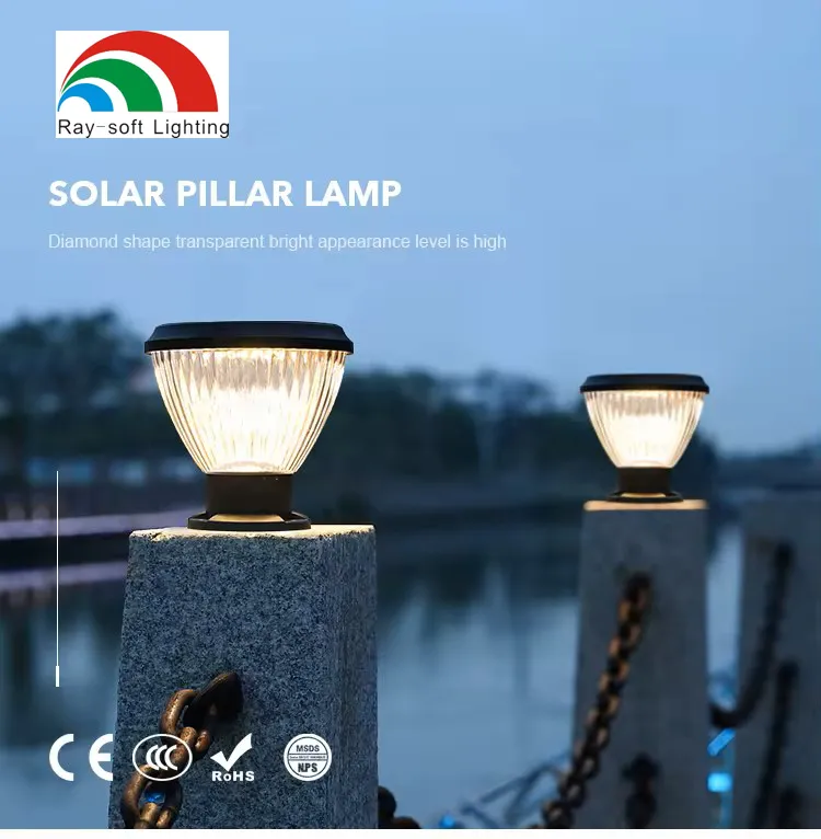 Solar LED Pillar Lamp Overview
