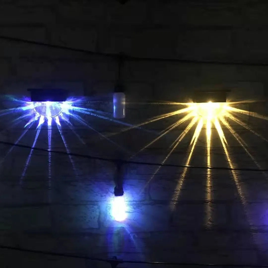 Outdoor Solar LED Garden Wall Lamp Solar Stair Step Sun Energy Light