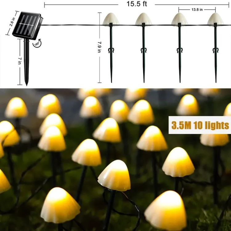 Mushroom Fairy String Light 15