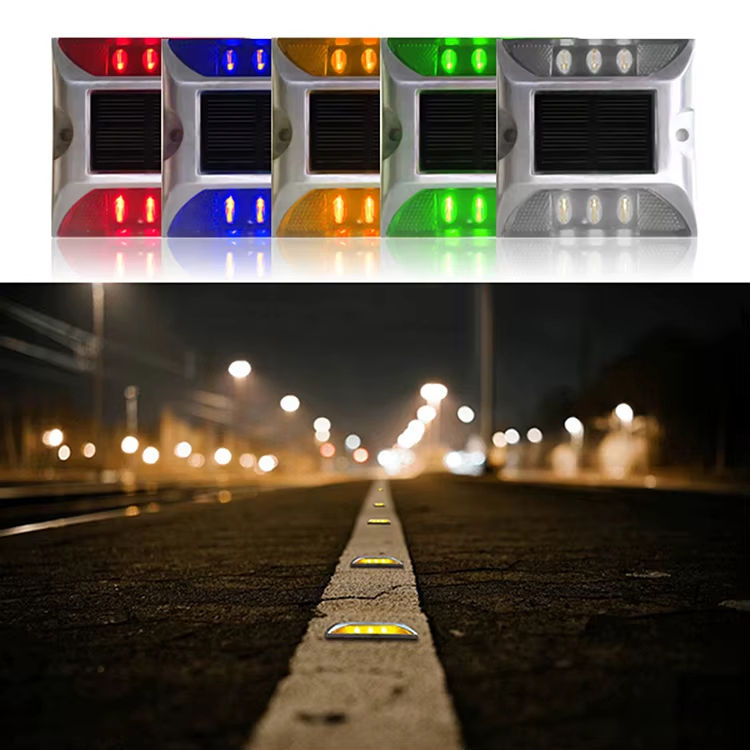 Waterproof Die Casting Aluminum Solar Powered Driveway Lamp Deck Dock Floor Light