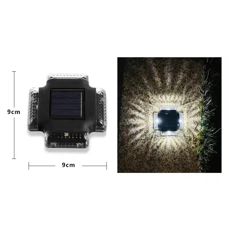 Outdoor Waterproof Solar Fence Light, Suitable for Deck, Garden