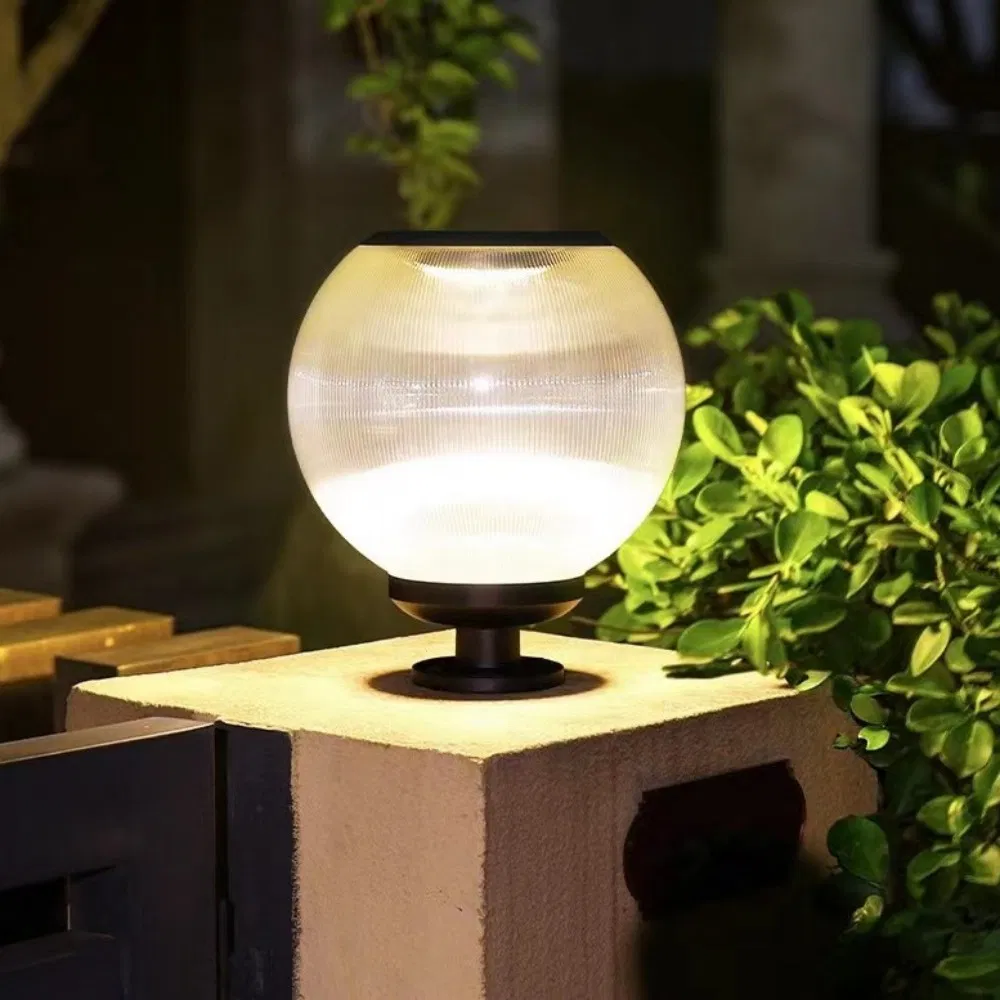 Multi Choice Gate Pillar Outdoor Lights Pillars Gate Post Pillar Light for Garden Outdoor Solar Light