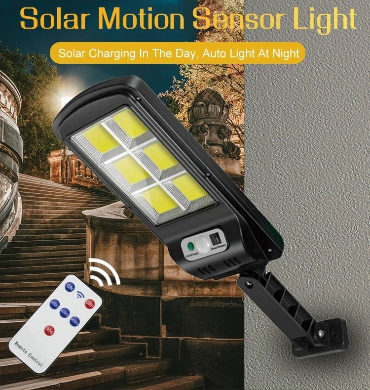 Solar Outdoor Lights Motion Sensor Wall Lights Wireless IP65 Waterproof Outside Lighting for Deck Steps Fence Patio Front Door Pathway