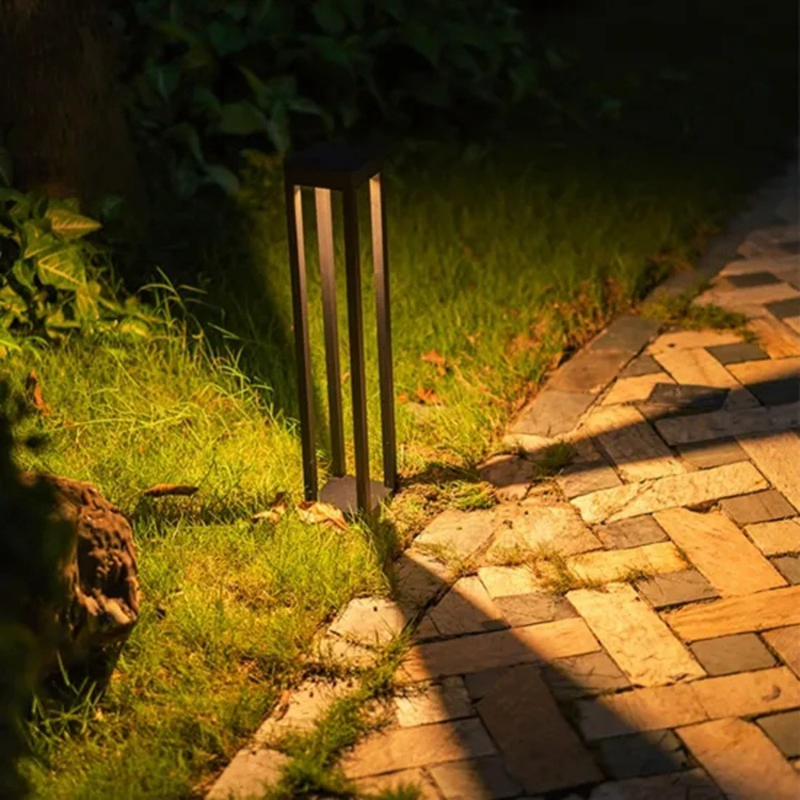Lights Vintage Bamboo Exterior Power Decorative Pathway Outdoor Lamp Glass LED Mushroom Solar System Accent Fence Gate Pillar Garden Lighting