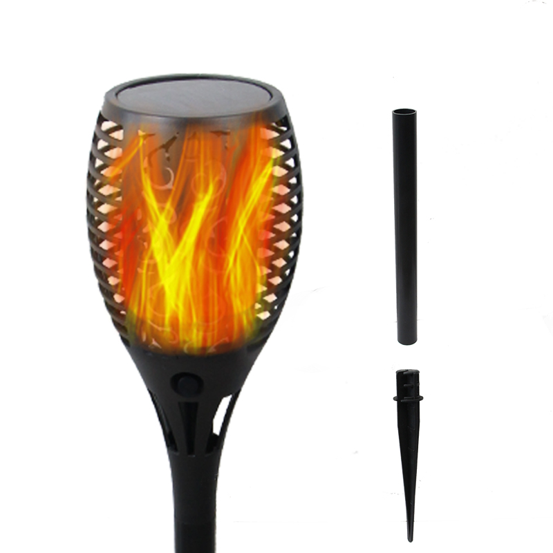 33 LEDs OEM Garden Ground Plug Solar SMD LED Flame Lights