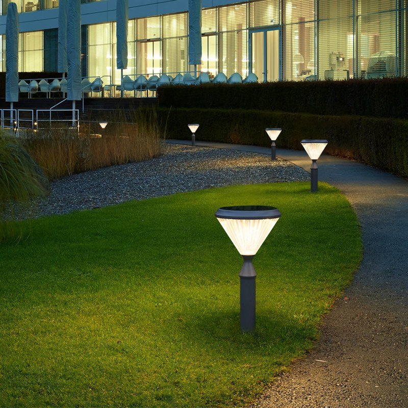 Solar Ground Lights Waterproof Underground Sensing Landscape Lights Solar Garden Light for Lawn Pathway