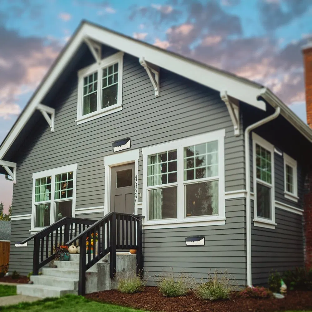 Outdoor Motion Sensor LED Garden Parking Wall Lamp Security Solar Security Light