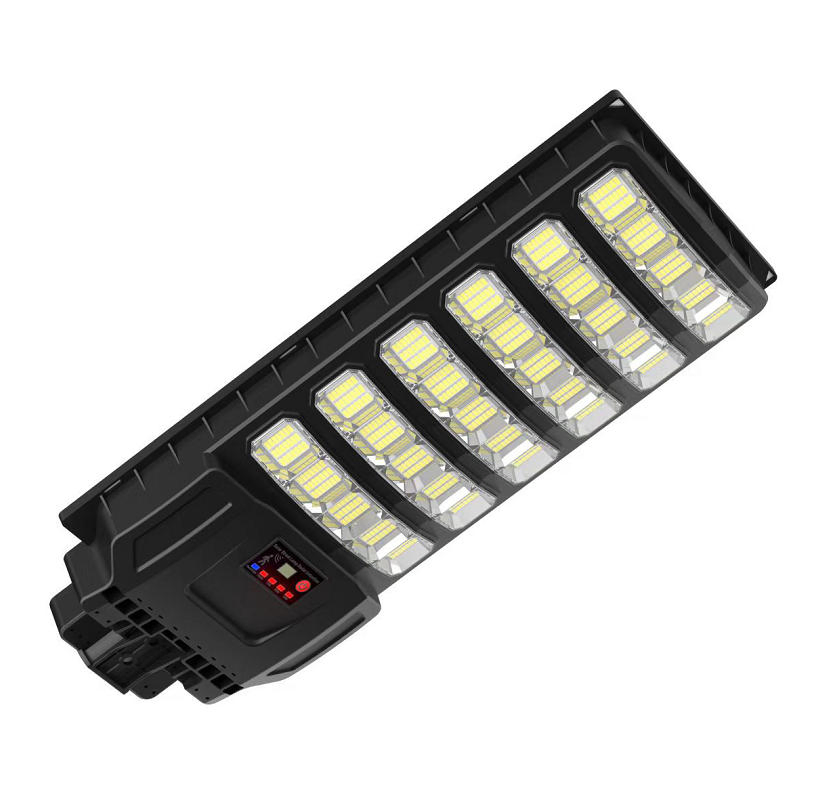 600W IP66 Waterproof 10000mAh Solar Powered Street Lamp with Motion Sensor for Security Outdoor LED Solar Street Light