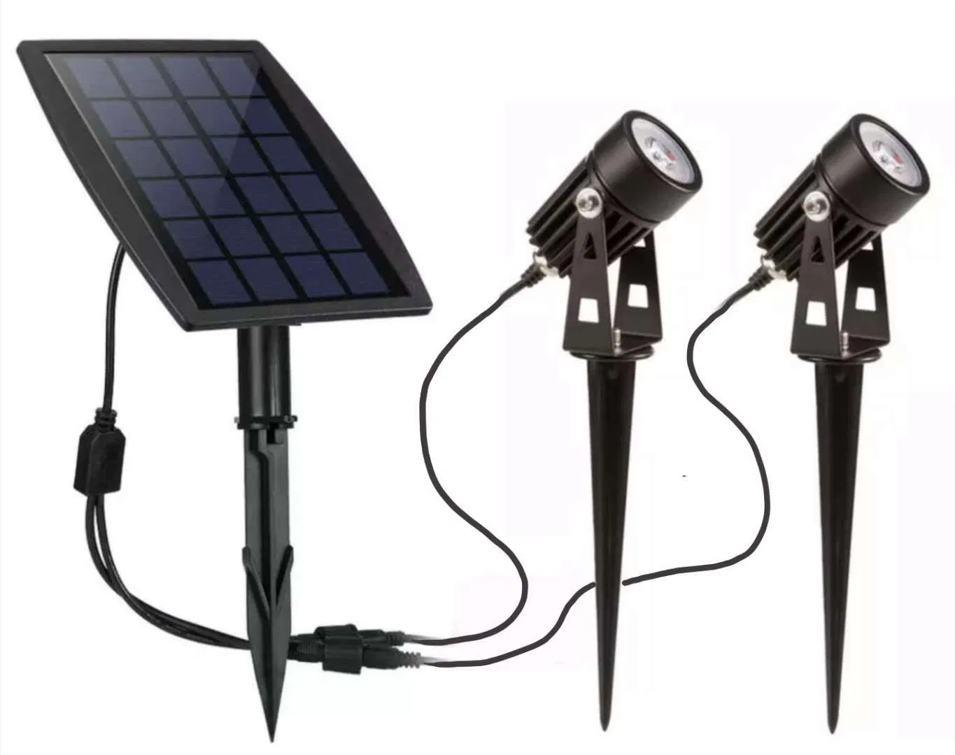 IP65 Waterproof Solar Lawn Lamp Garden Light with Spike